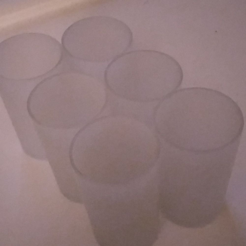 Frosted Juice Glasses